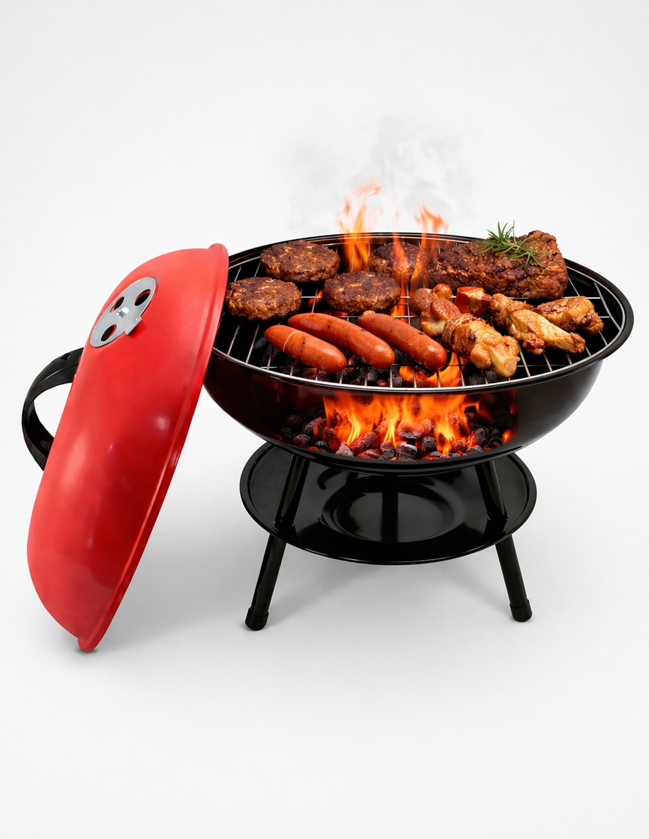Asador carbón andromeda�inc 01084 de metal